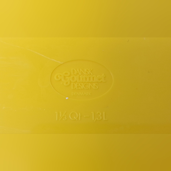 Vintage Dansk Gourmet Design Yellow Canister Set - Picture 7 of 7